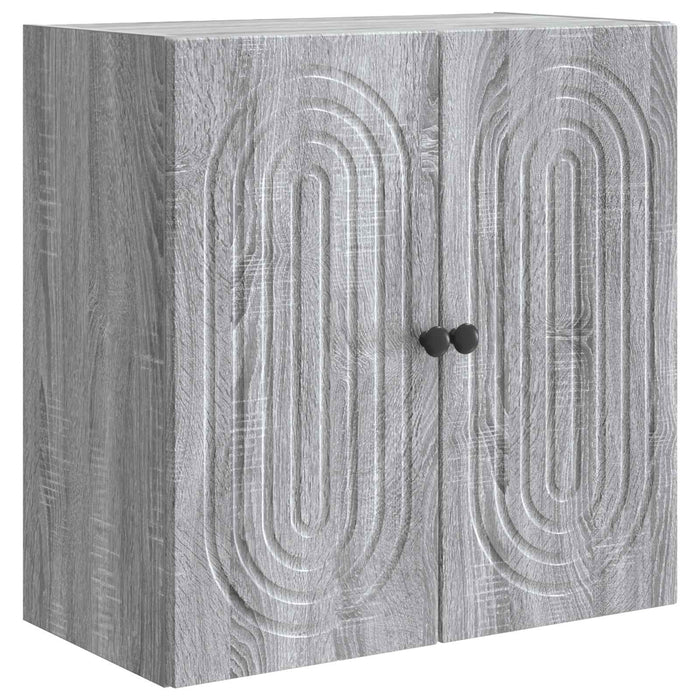 Dulap montat pe perete Sonoma gri 59 x 31 x 60 cm - WALTI WALTI