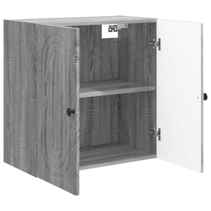 Dulap montat pe perete Sonoma gri 59 x 31 x 60 cm - WALTI WALTI