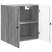 Dulap montat pe perete Sonoma gri 59 x 31 x 60 cm - WALTI WALTI