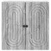 Dulap montat pe perete Sonoma gri 59 x 31 x 60 cm - WALTI WALTI