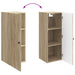 Dulap montat pe perete Stejar Sonoma 33 x 34,5 x 90 cm - WALTI WALTI
