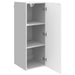 Dulap montat pe perete Alb foarte lucios 33 x 34,5 x 90 cm - WALTI WALTI