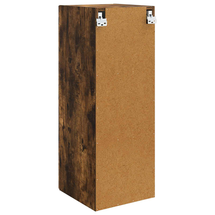 Dulap montat pe perete Stejar fumuriu 33 x 34,5 x 90 cm - WALTI WALTI