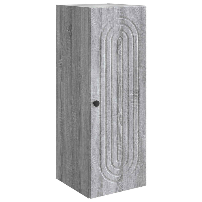 Dulap montat pe perete Sonoma gri 33 x 34,5 x 90 cm - WALTI WALTI
