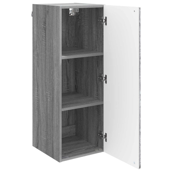 Dulap montat pe perete Sonoma gri 33 x 34,5 x 90 cm - WALTI WALTI