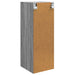 Dulap montat pe perete Sonoma gri 33 x 34,5 x 90 cm - WALTI WALTI