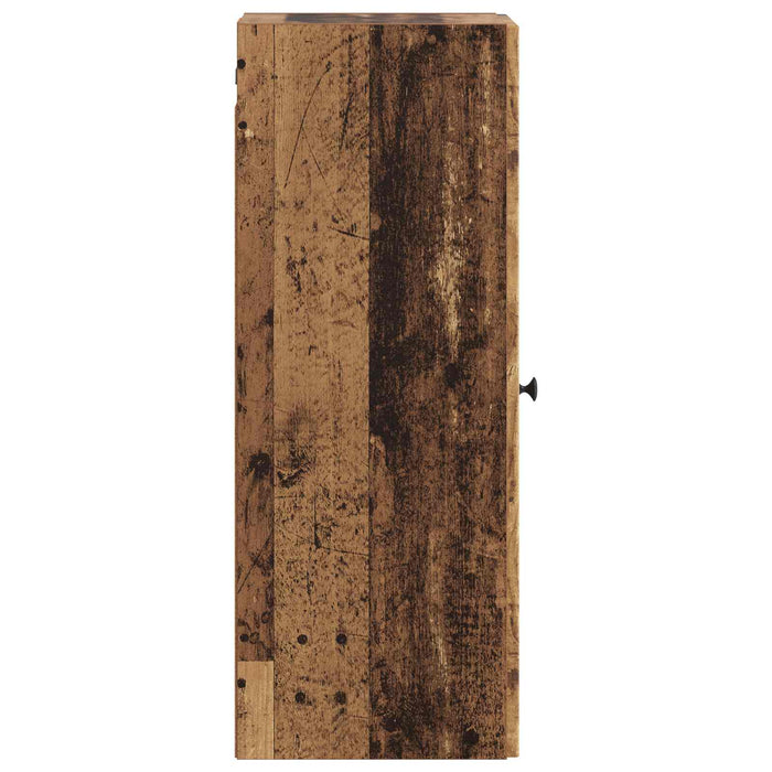 Dulap montat pe perete Lemn vechi 33 x 34,5 x 90 cm - WALTI WALTI