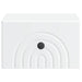 Dulap de noapte suspendat cu sertar 2 pcs Alb 33 x 34,5 x 20 cm - WALTI WALTI
