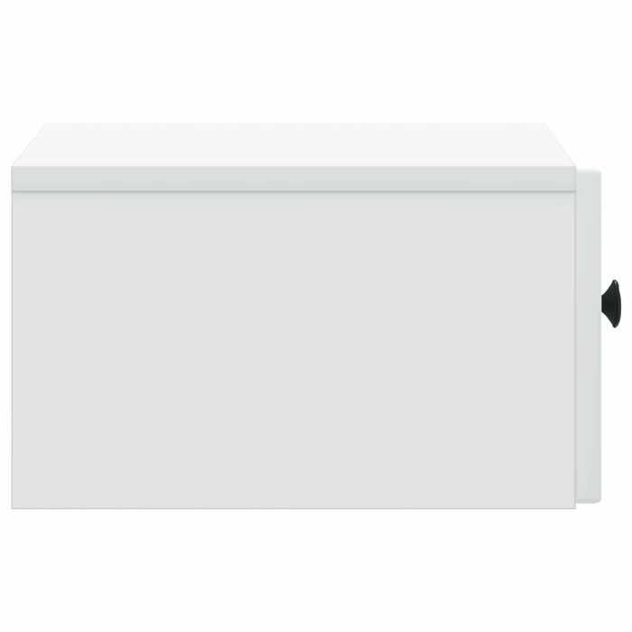 Dulap de noapte suspendat cu sertar 2 pcs Alb 33 x 34,5 x 20 cm - WALTI WALTI