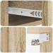 Dulap de noapte suspendat Stejar Sonoma 33 x 34,5 x 20 cm - WALTI WALTI