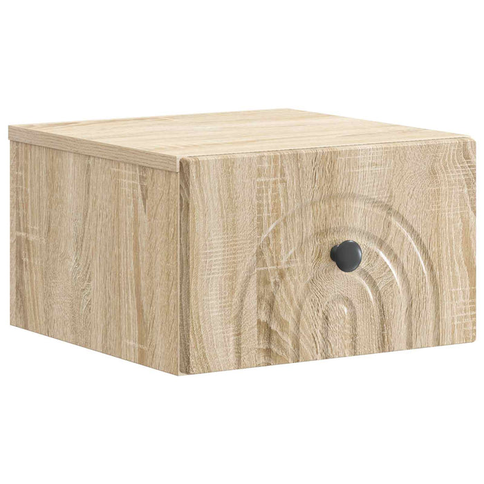 Dulap de noapte suspendat Stejar Sonoma 33 x 34,5 x 20 cm - WALTI WALTI