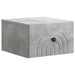 Dulap de noapte suspendat cu sertar Gri Beton 33 x 34,5 x 20 cm - WALTI WALTI
