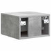 Dulap de noapte suspendat 2 pcs Gri Beton 33 x 34,5 x 20 cm - WALTI WALTI