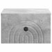 Dulap de noapte suspendat 2 pcs Gri Beton 33 x 34,5 x 20 cm - WALTI WALTI
