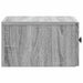 Dulap de noapte suspendat Sonoma gri 33 x 34,5 x 20 cm - WALTI WALTI