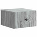 Dulap de noapte suspendat 2 pcs Sonoma gri 33 x 34,5 x 20 cm - WALTI WALTI