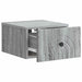 Dulap de noapte suspendat 2 pcs Sonoma gri 33 x 34,5 x 20 cm - WALTI WALTI