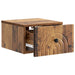 Dulap de noapte suspendat 2 pcs Lemn vechi 33 x 34,5 x 20 cm - WALTI WALTI