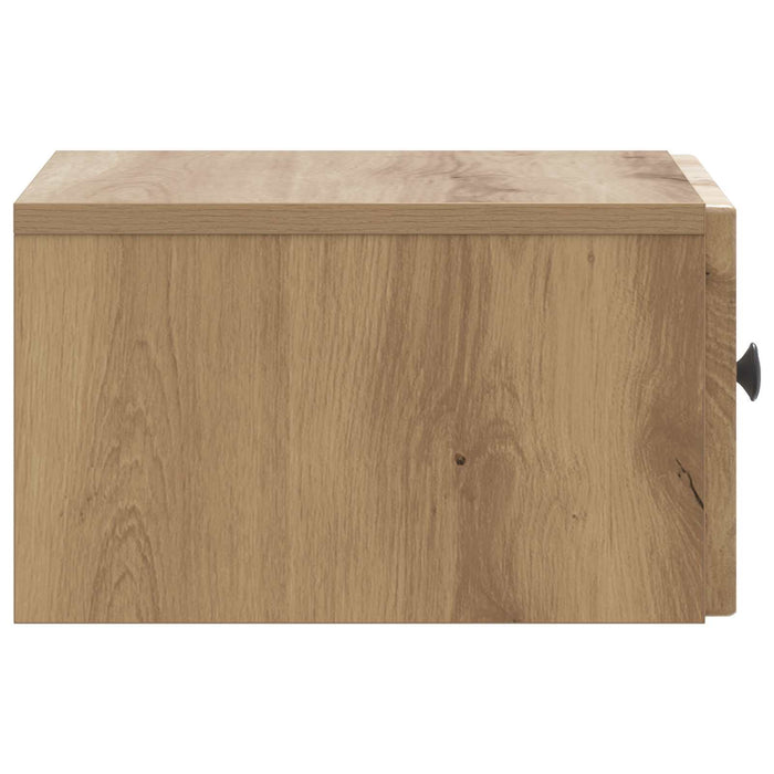 Dulap de noapte suspendat Stejar Artizanal 33 x 34,5 x 20 cm - WALTI WALTI