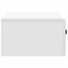 Dulap de noapte suspendat Alb 49 x 34,5 x 20 cm Lemn prelucrat - WALTI WALTI