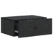 Dulap de noapte suspendat cu sertar Negru 49 x 34,5 x 20 cm - WALTI WALTI