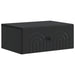 Dulap de noapte suspendat 2 pcs Negru 49 x 34,5 x 20 cm - WALTI WALTI