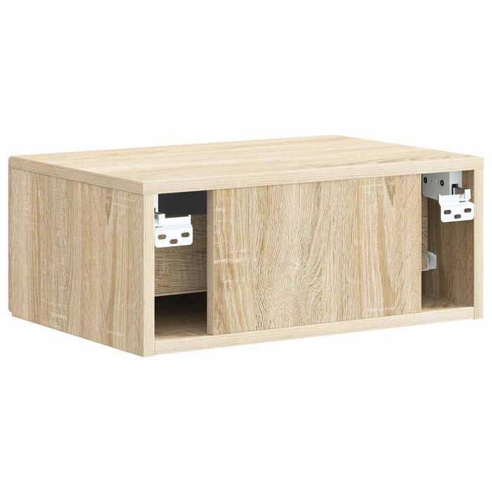 Dulap de noapte suspendat Stejar Sonoma 49 x 34,5 x 20 cm - WALTI WALTI