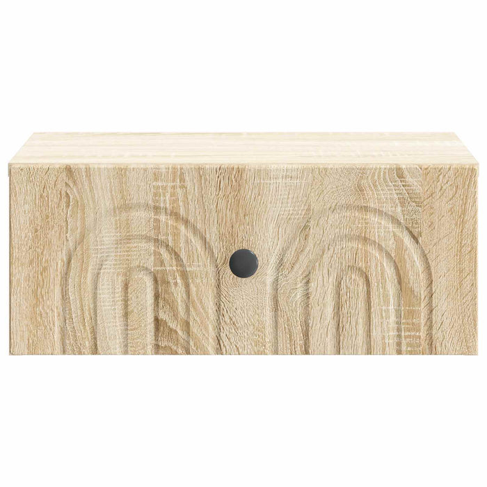 Dulap de noapte suspendat Stejar Sonoma 49 x 34,5 x 20 cm - WALTI WALTI