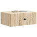 Dulap de noapte suspendat 2 pcs Stejar Sonoma 49 x 34,5 x 20 cm - WALTI WALTI