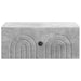 Dulap de noapte suspendat 2 pcs Gri Beton 49 x 34,5 x 20 cm - WALTI WALTI