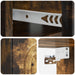 Dulap de noapte suspendat 2 pcs Stejar fumuriu Lemn prelucrat - WALTI WALTI