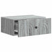 Dulap de noapte suspendat Sonoma gri 49 x 34,5 x 20 cm - WALTI WALTI