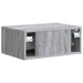 Dulap de noapte suspendat Sonoma gri 49 x 34,5 x 20 cm - WALTI WALTI