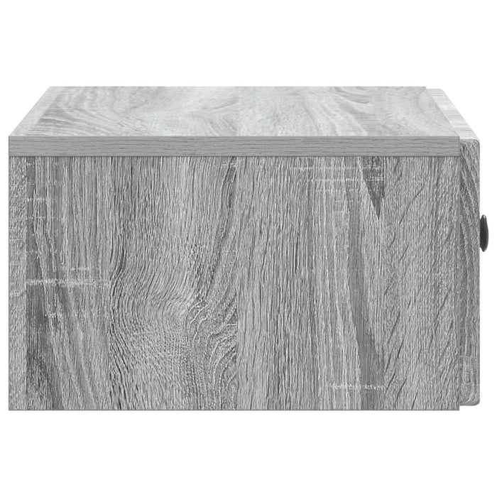 Dulap de noapte suspendat 2 pcs Sonoma gri 49 x 34,5 x 20 cm - WALTI WALTI