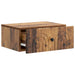 Dulap de noapte suspendat Lemn vechi 49 x 34,5 x 20 cm - WALTI WALTI