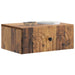 Dulap de noapte suspendat Lemn vechi 49 x 34,5 x 20 cm - WALTI WALTI