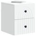 Dulap de noapte suspendat Alb 33 x 34,5 x 40 cm Lemn prelucrat - WALTI WALTI