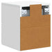 Dulap de noapte suspendat cu sertar 2 pcs Alb 33 x 34,5 x 40 cm - WALTI WALTI