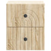 Dulap de noapte suspendat 2 pcs Stejar Sonoma 33 x 34,5 x 40 cm - WALTI WALTI