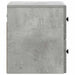 Dulap de noapte suspendat cu sertar Gri Beton 33 x 34,5 x 40 cm - WALTI WALTI