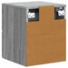 Dulap de noapte suspendat Sonoma gri 33 x 34,5 x 40 cm - WALTI WALTI
