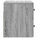 Dulap de noapte suspendat Sonoma gri 33 x 34,5 x 40 cm - WALTI WALTI