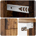 Dulap de noapte suspendat Lemn vechi 33 x 34,5 x 40 cm - WALTI WALTI