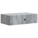 Masă laterală montată pe perete Sonoma gri 59 x 34,5 x 17 cm - WALTI WALTI