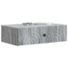 Masă laterală montată pe perete Sonoma gri 59 x 34,5 x 17 cm - WALTI WALTI