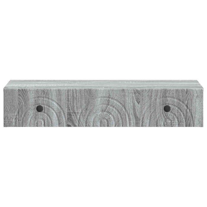 Masă laterală montată pe perete Sonoma gri 87,5 x 34,5 x 17 cm - WALTI WALTI