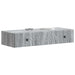 Masă laterală montată pe perete Sonoma gri 87,5 x 34,5 x 17 cm - WALTI WALTI