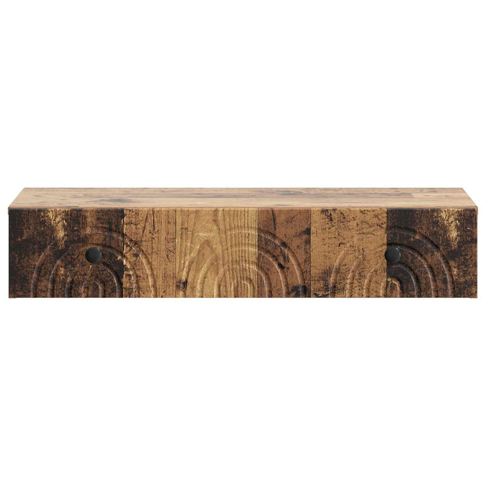 Masă laterală montată pe perete Lemn vechi 87,5 x 34,5 x 17 cm - WALTI WALTI
