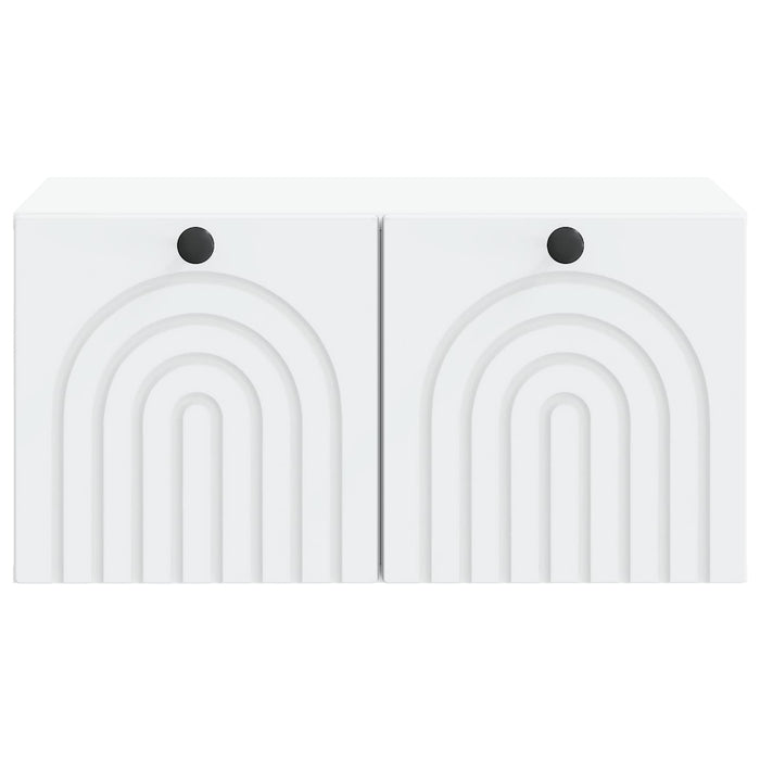 Oglindă TV montată pe perete Pe perete Alb 59,5 x 41 x 30 cm - WALTI WALTI