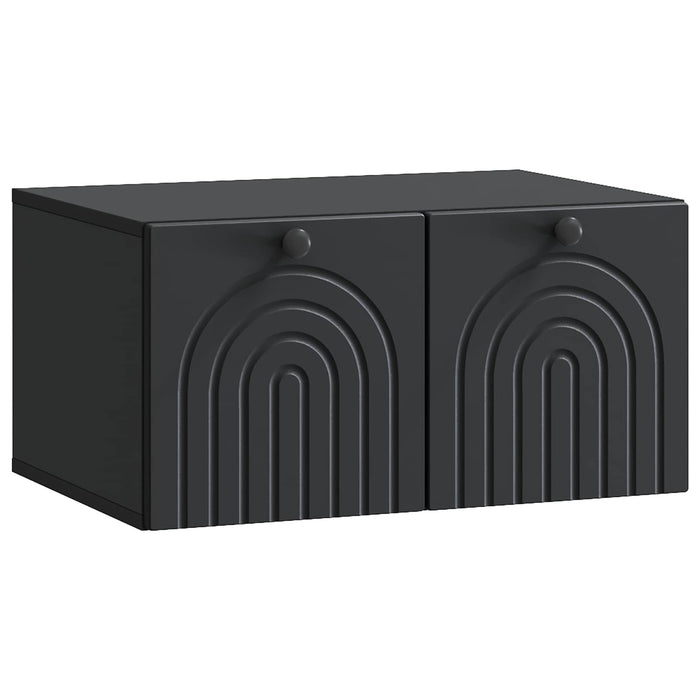 Oglindă TV montată pe perete Pe perete Negru 59,5 x 41 x 30 cm - WALTI WALTI